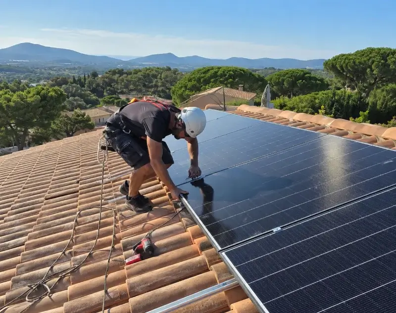Installateur panneaux solaires Les Salles-du-Gardon — pose photovoltaïque sur toiture